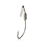 Mustad Hooks Weighted Power Lock Plus Spring Keeper Hook 1/16oz (91768S116)