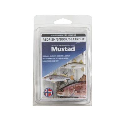Mustad Inshore Kit - Redfish/ Snook/ Seatrout Assorted Hooks BULK 35 Pack (HOOKS-MUSTAD-KIT-RDFISH-SNK-SEATRT)