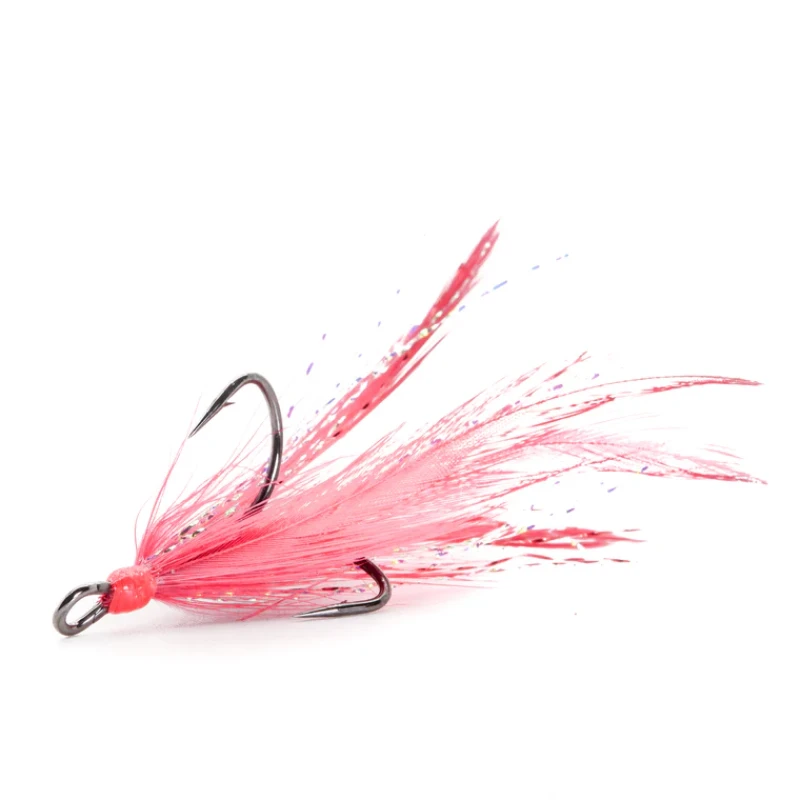 Mustad Treble Hooks Dressed Triple Grip (233BLN)