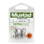 Mustad Drop Shot Hooks Finesse Mosquito Hook 1X Fine (10549NP)