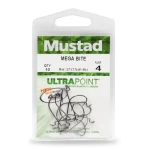Mustad Hooks Mega Bite Soft Plastics Hook (37177NP)