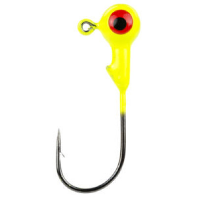 Strike King Lures - Mr. Crappie Panfish - Jigheads - Round Ball 1/16oz (MRCJH116)