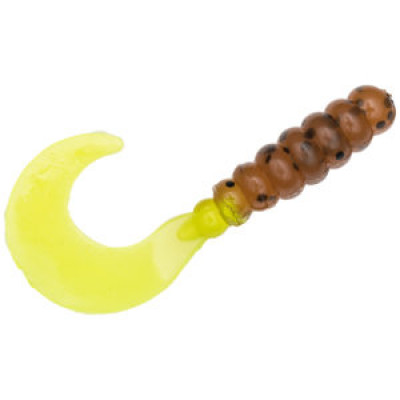 Strike King - Mr. Crappie Panfish - Soft Plastic Lures - Curly Tail Grub 2" (MRCG2)