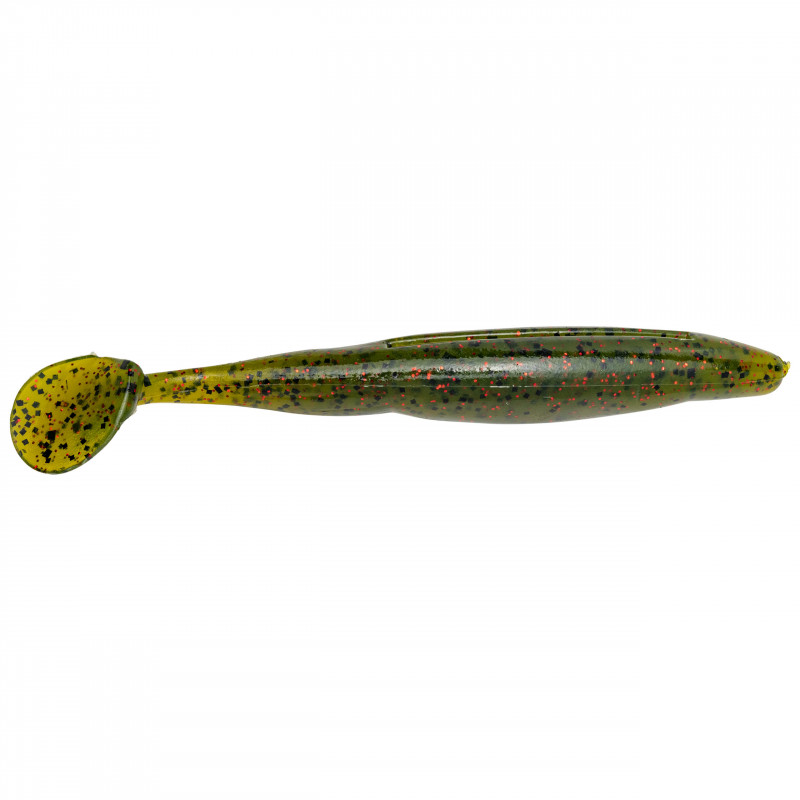Strike King - Soft Plastic Lures - Swimbaits - Swim-n-Caffeine Shad 5 Inch (SCSD5)