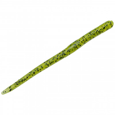 Strike King - Soft Plastic Lures - Worms - Straight Tail -  3X Elazatech KVD Finesse 4 Inch (FIN4)