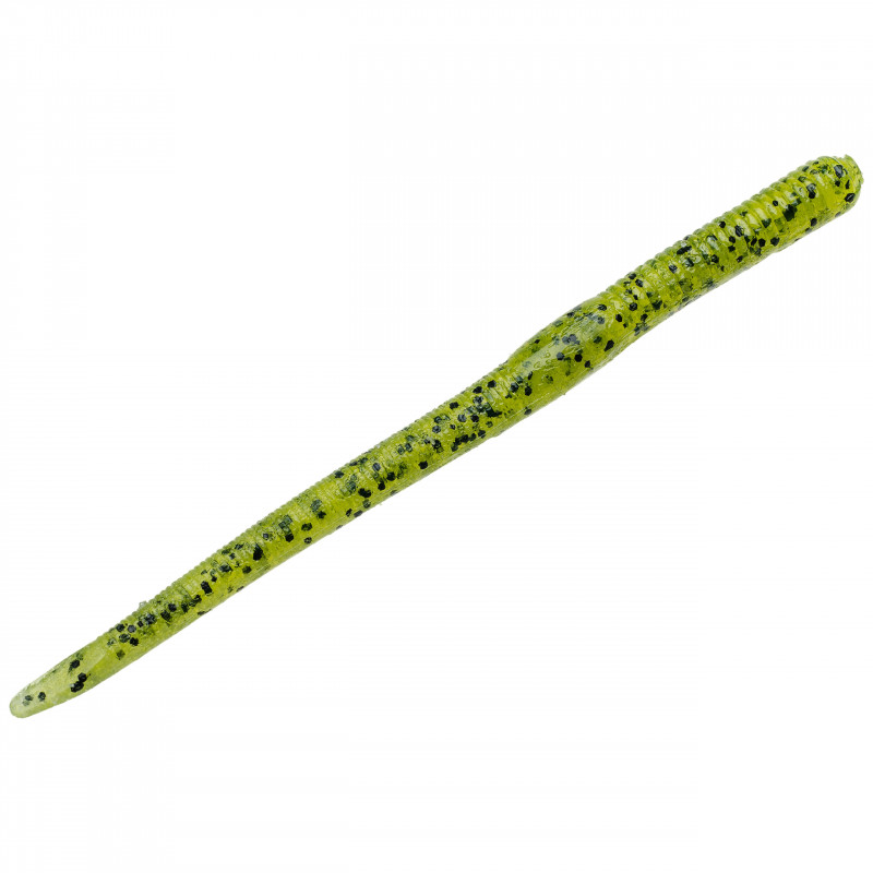 Strike King - Soft Plastic Lures - Worms - Straight Tail -  3X Elazatech KVD Finesse 4 Inch (FIN4)