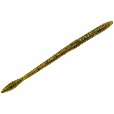 Strike King - Soft Plastic Lures - Worms - Straight Tail -  KVD Shakey Head 6.5 Inch (FIN65)