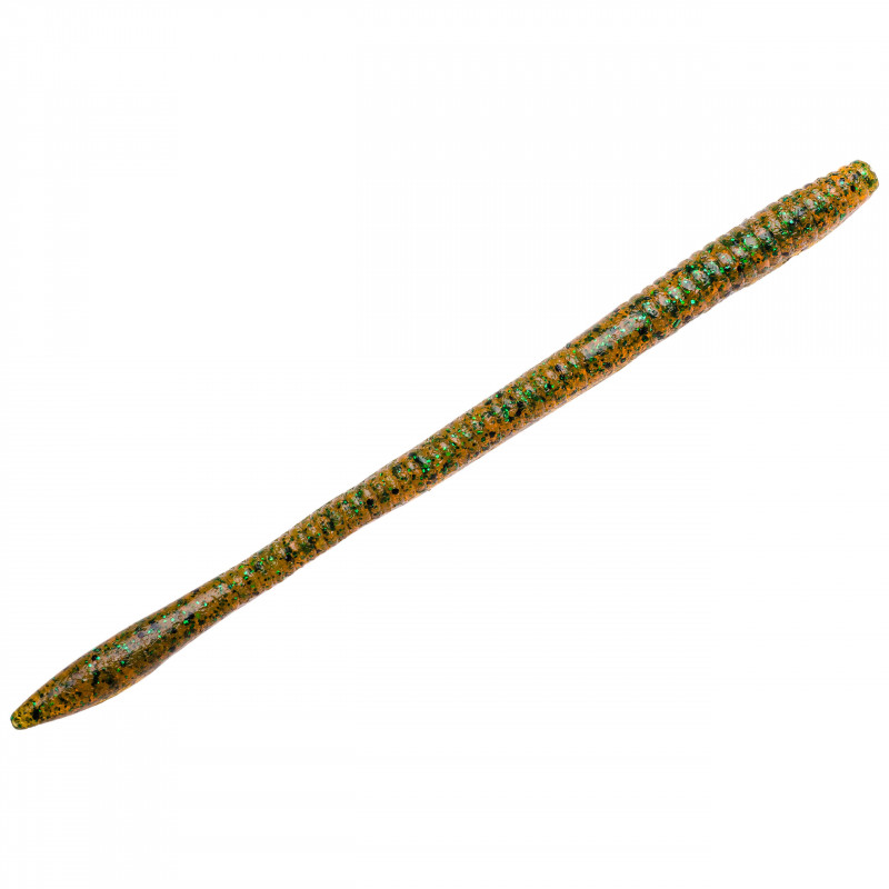 Strike King - Soft Plastic Lures - Worms - Straight Tail -  3X Elazatech KVD Super 7 Inch (FIN7)