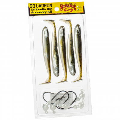 Strike King Lures - Spinnerbaits - Umbrella Rig - Squadron Accessory Kit 1/4oz (URAK14)