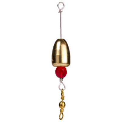 Strike King Fishing Weights - Brass - Carolina PreRigged (EZRIG)