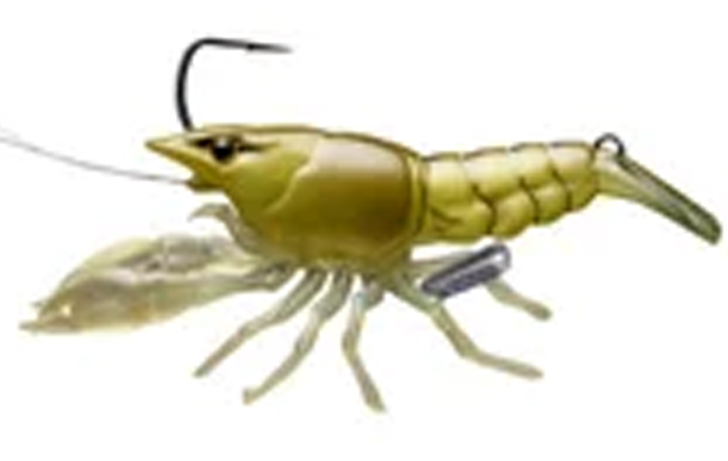 LiveTarget LIVE Craw Finesse Bait 3/8oz (LCR60SK)