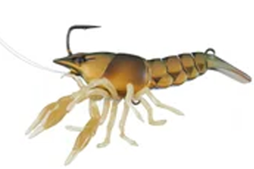 LiveTarget LIVE Craw Finesse Bait 3/8oz (LCR60SK)