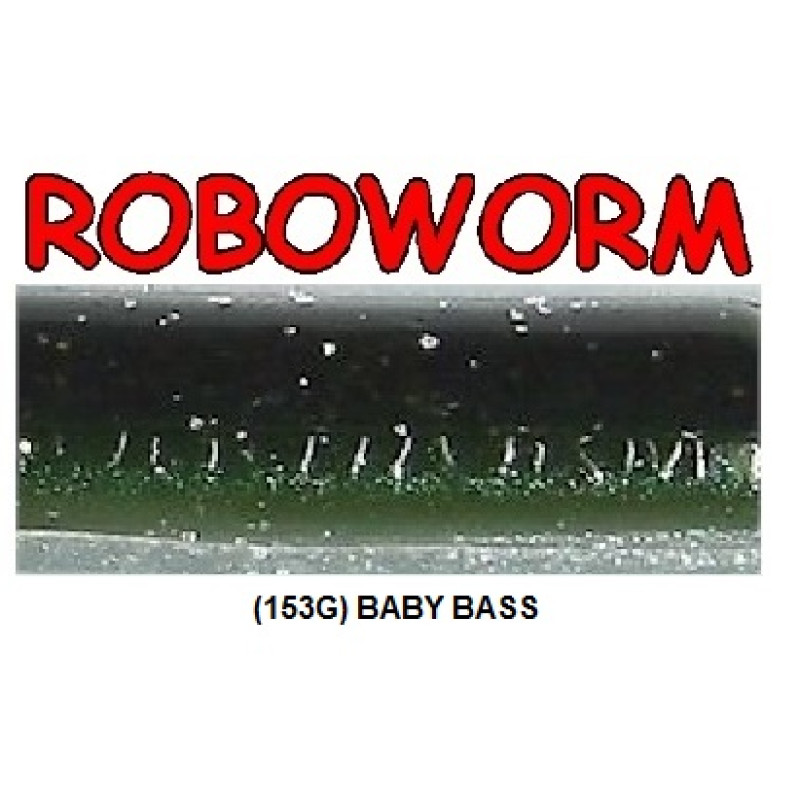 Roboworm Straight Tail Worm 4.5 Inches - (ST)