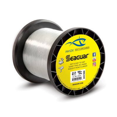 Seaguar Fluorocarbon InvizX 1000 Yards Bulk Spool - (VZ1000)