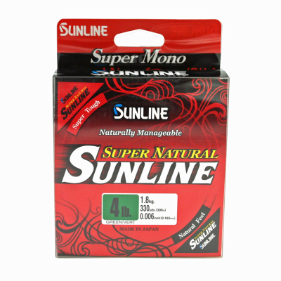 Sunline Fishing Lines - Monofilament - Natural Clear - 330 Yard Spool