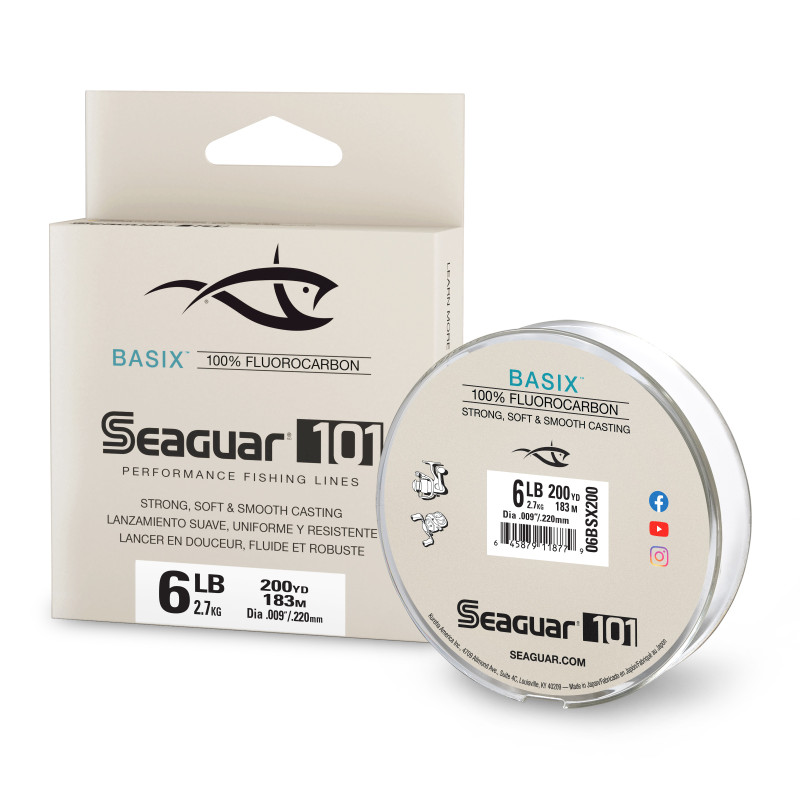Seaguar BasiX Fluorocarbon Line Filler Spool - (BSX)