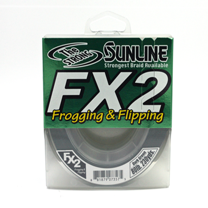Sunline Fishing Lines - Braid - FX2 Flipping and Frogging - Filler Spool