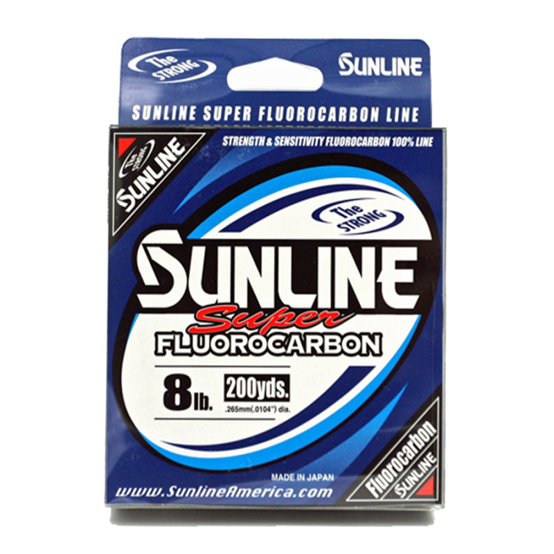 Sunline Fishing Lines - Super Fluorocarbon - Clear - 200 Yard Filler Spool