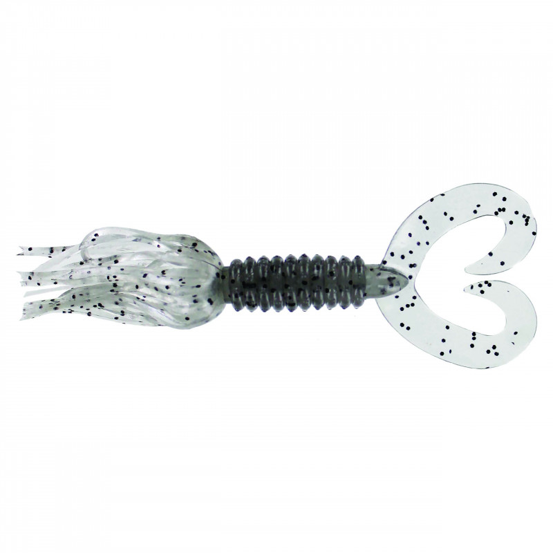Big Bite Baits - Jig Trailer - Double Tail Skirted Grub - 5 Inch (DTSG5)
