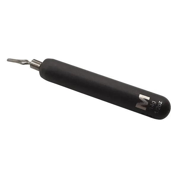 Mustad TitanX Tungsten Skinny Drop Shot Weights Black (MTW011-TX) - Fishermen's Heaven Store
