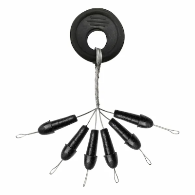 Mustad Weight Stops 10 Pack (MTW010-BL-6-10)