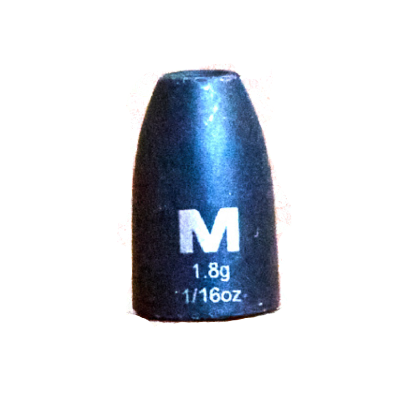 Mustad Tungsten TitanX Worm Weights Black (MTW001-TX)