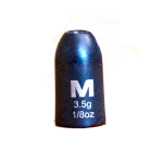 Mustad Tungsten TitanX Worm Weights Black (MTW001-TX)