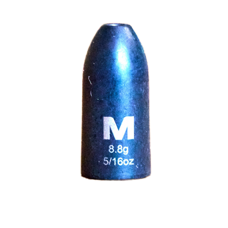 Mustad Tungsten TitanX Worm Weights Black (MTW001-TX)