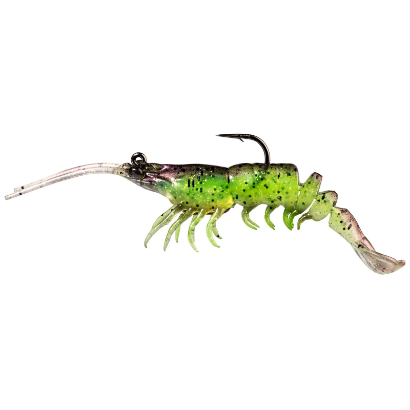 Z-Man PrawnStarZ Soft Plastic Shrimp PreRigged 3.5 Inch PS35