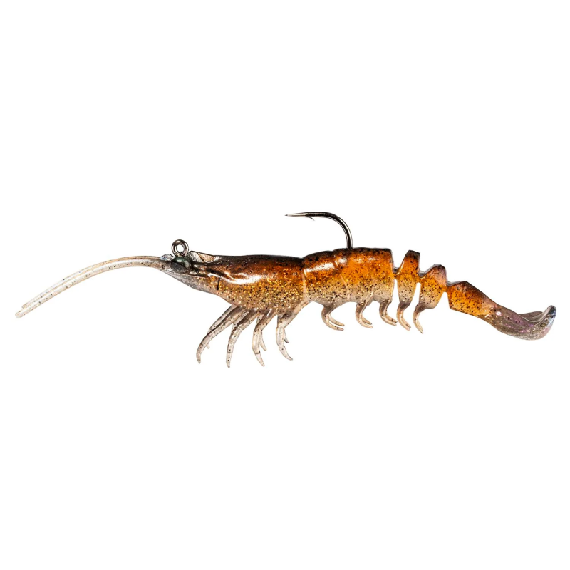 Z-Man PrawnStarZ Soft Plastic Shrimp PreRigged 3.5 Inch PS35