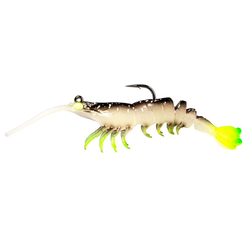 Z-Man PrawnStarZ Soft Plastic Shrimp PreRigged 3.5 Inch PS35
