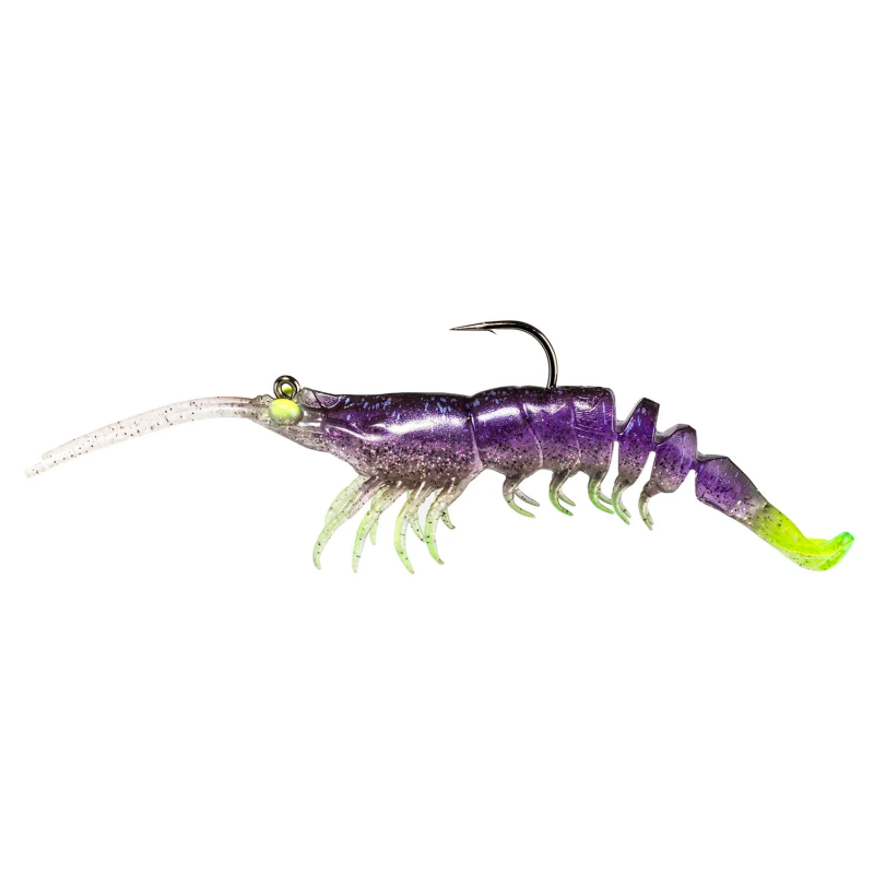 Z-Man PrawnStarZ Soft Plastic Shrimp PreRigged 3.5 Inch PS35