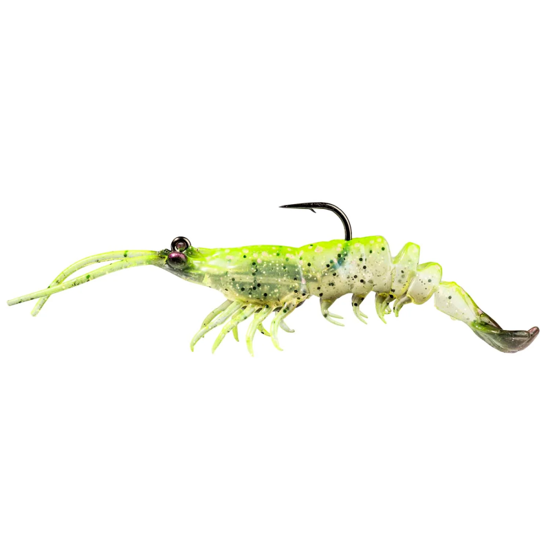 Z-Man PrawnStarZ Soft Plastic Shrimp PreRigged 3.5 Inch PS35