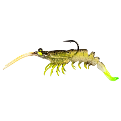 Z-Man PrawnStarZ Soft Plastic Shrimp PreRigged 3.5 Inch PS35