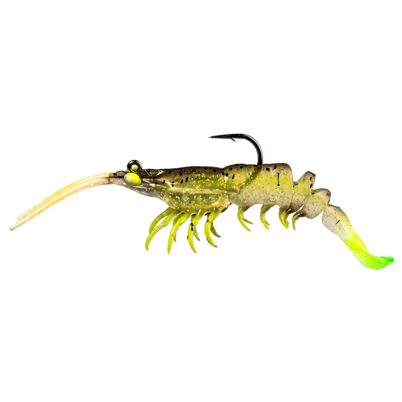 Z-Man PrawnStarZ Soft Plastic Shrimp PreRigged 3.5 Inch PS35