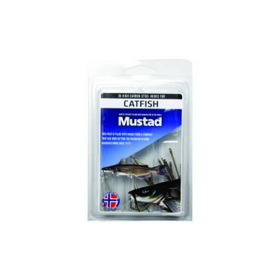 Mustad Catfish Kit Assorted Hooks BULK 35 Pack (HOOKS-MUSTAD-KIT-CATFISH)
