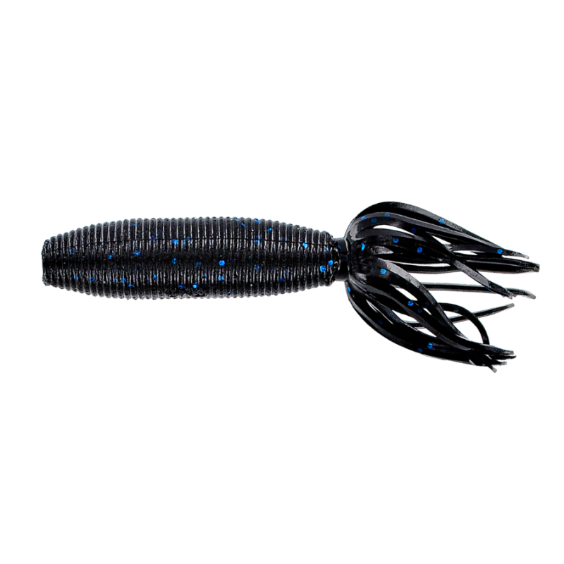 Gary Yamamoto Ika Fat Skirted Solid 4 Inch Grub Tube 4-inch (92F-10)
