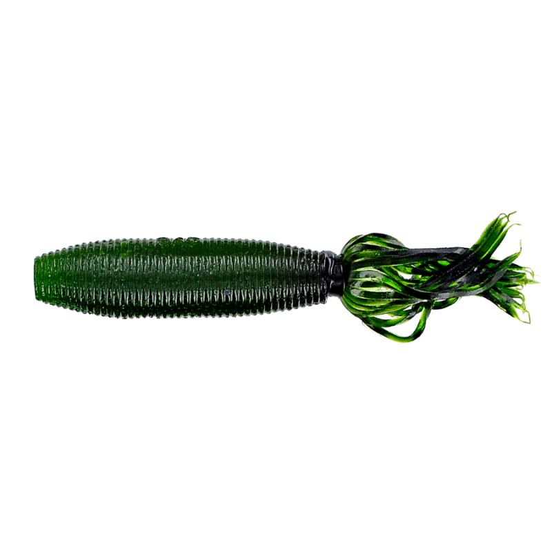 Gary Yamamoto Ika Fat Skirted Solid 4 Inch Grub Tube 4-inch (92F-10)