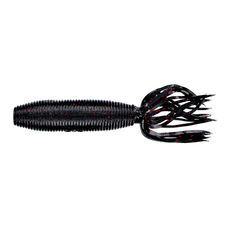 Gary Yamamoto Ika Fat Skirted Solid 4 Inch Grub Tube 4-inch (92F-10)