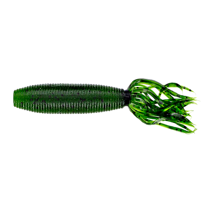 Gary Yamamoto Ika Fat Skirted Solid 4 Inch Grub Tube 4-inch (92F-10)