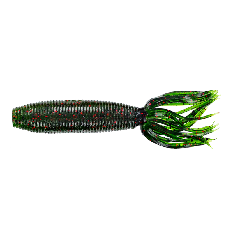 Gary Yamamoto Ika Fat Skirted Solid 4 Inch Grub Tube 4-inch (92F-10)