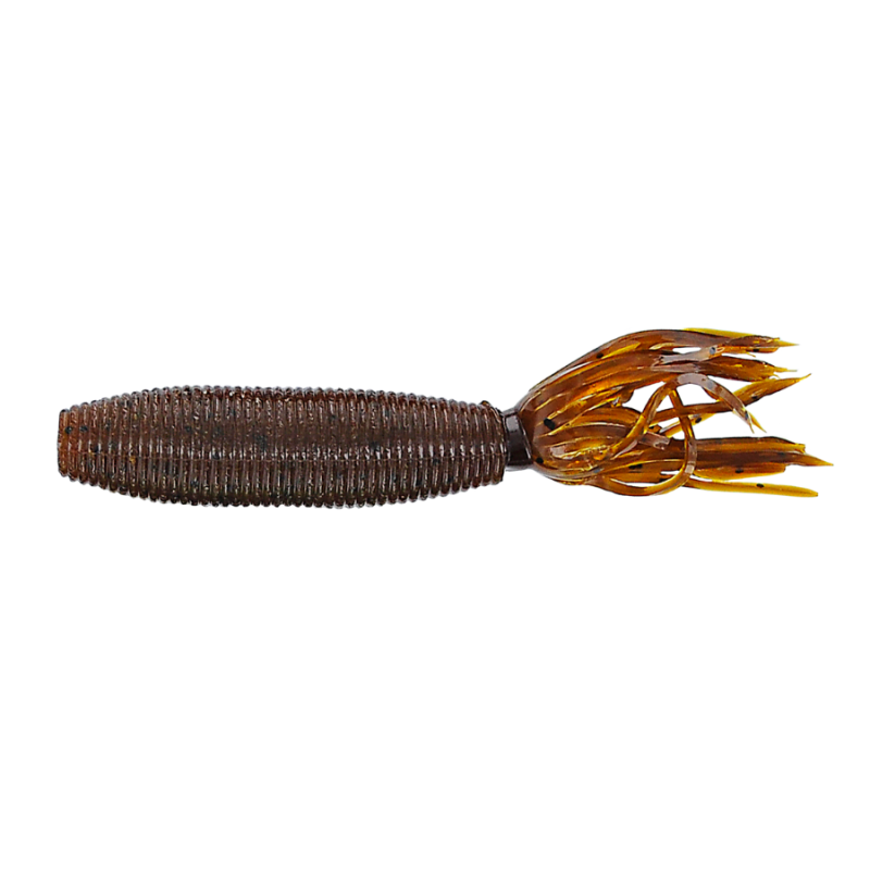 Gary Yamamoto Ika Fat Skirted Solid 4 Inch Grub Tube 4-inch (92F-10)