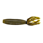 Gary Yamamoto Ika Fat Skirted Solid 4 Inch Grub Tube 4-inch (92F-10)