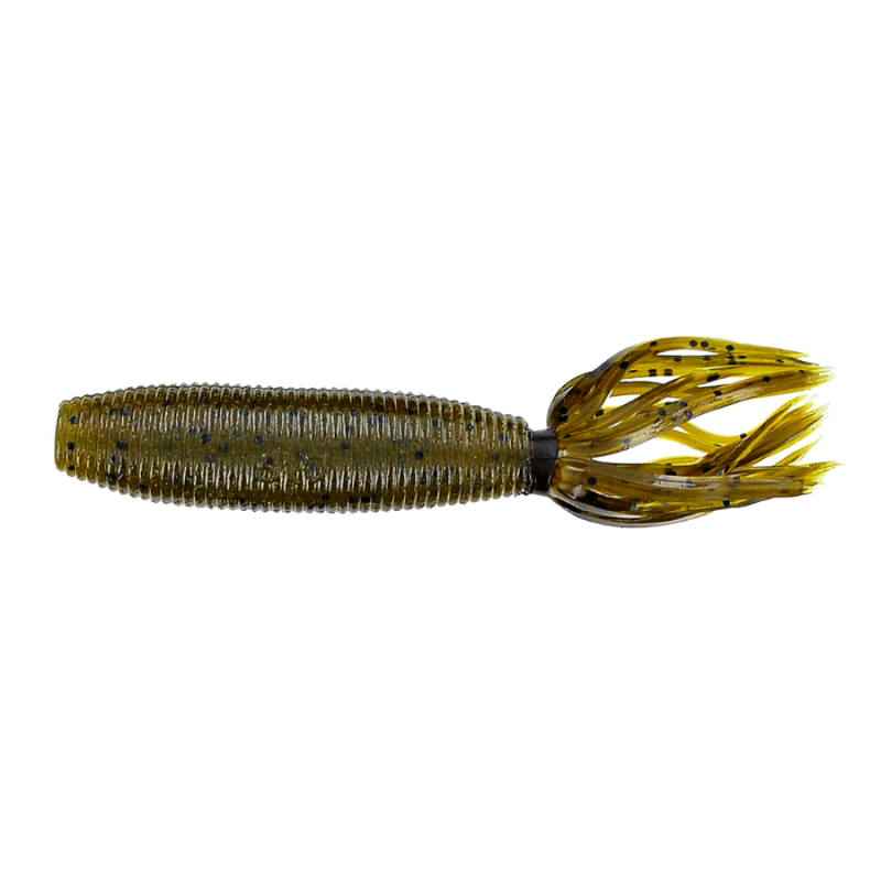 Gary Yamamoto Ika Fat Skirted Solid 4 Inch Grub Tube 4-inch (92F-10)