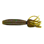 Gary Yamamoto Ika Fat Skirted Solid 4 Inch Grub Tube 4-inch (92F-10)
