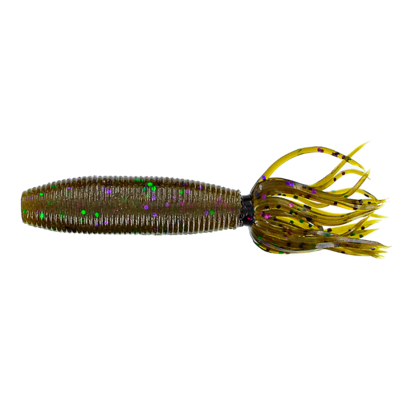 Gary Yamamoto Ika Fat Skirted Solid 4 Inch Grub Tube 4-inch (92F-10)