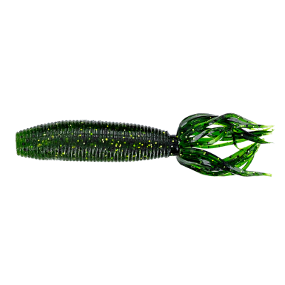 Gary Yamamoto Ika Fat Skirted Solid 4 Inch Grub Tube 4-inch (92F-10)