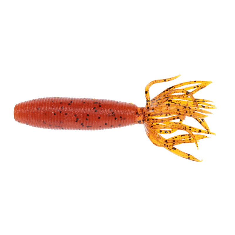 Gary Yamamoto Ika Fat Skirted Solid 4 Inch Grub Tube 4-inch (92F-10)