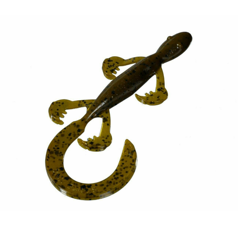 Strike King - Soft Plastic Lures - Creature Bait - Rage Tail Lizard (RGLIZ6)