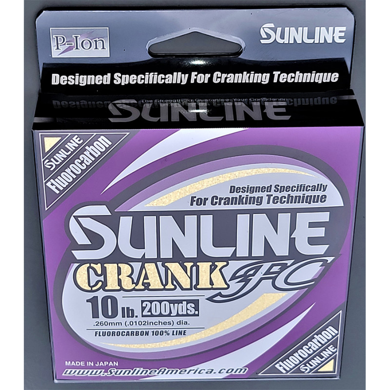 Sunline Fishing Lines - Crank FC Fluorocarbon - 200 Yard Filler Spool